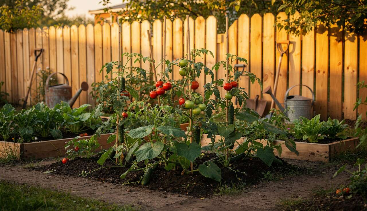 Les avantages d'une cl&ocirc;ture pour potager