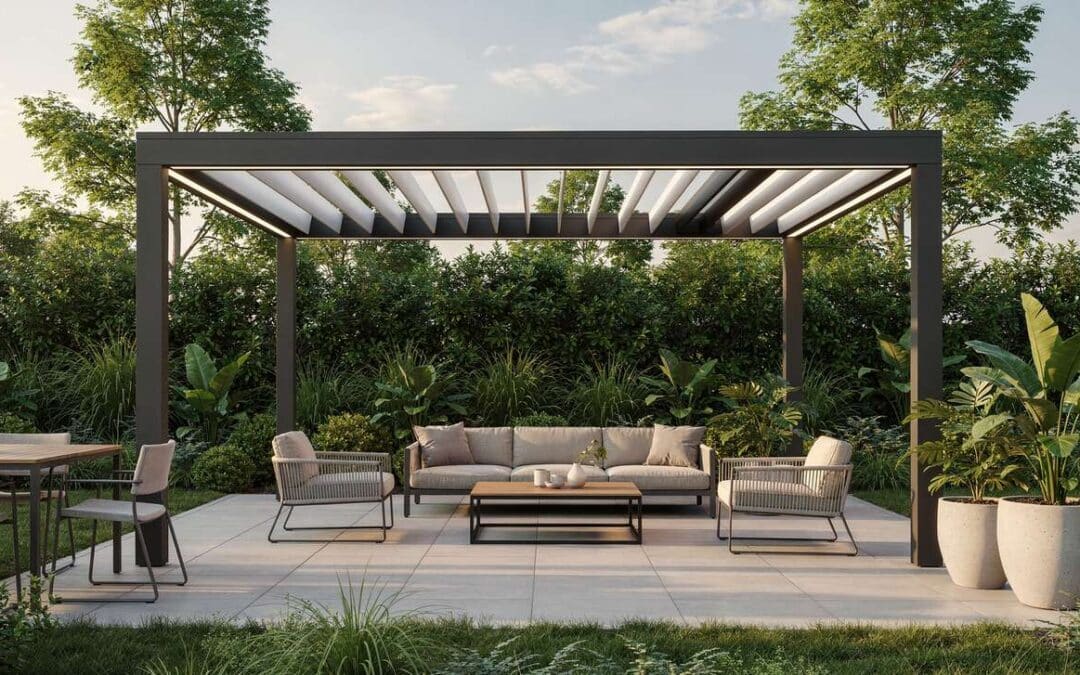 5 raisons de choisir une pergola bioclimatique