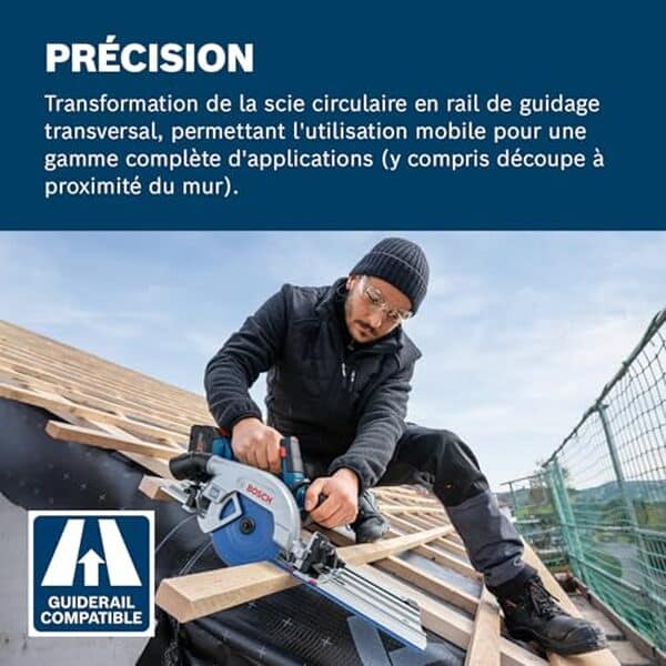 Découvrez notre test détaillé de la scie circulaire Bosch GKS 18V-57-2 GX sans fil : performances, avantages et inconvénients pour un choix éclairé