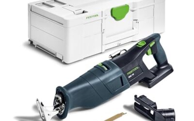 Essai de la scie sabre sans fil Festool RSC 18 EB-Basic : performances et caractéristiques