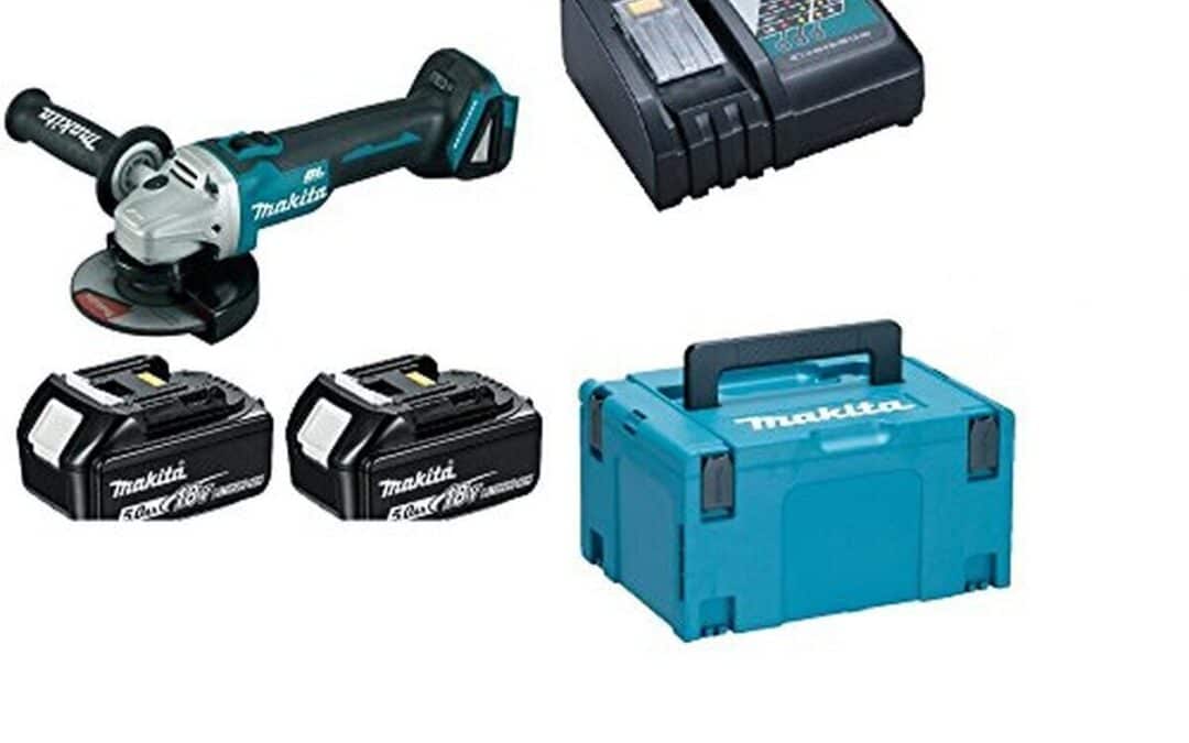 Test de la meuleuse Makita DGA506RTJ : performance et puissance