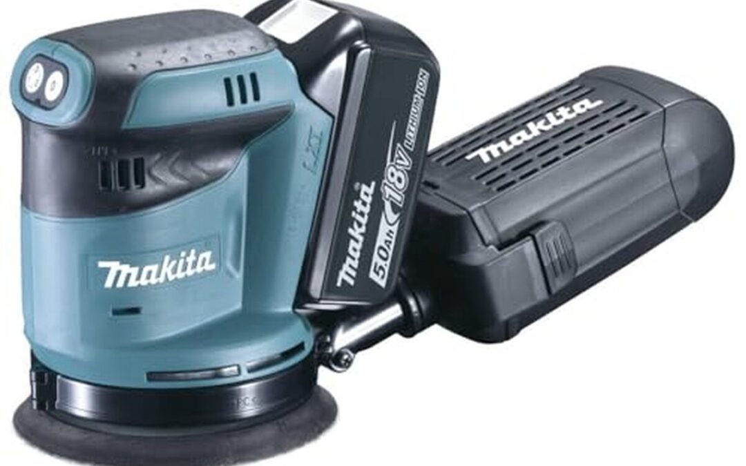 Test de la ponceuse Makita DBO180RTJ