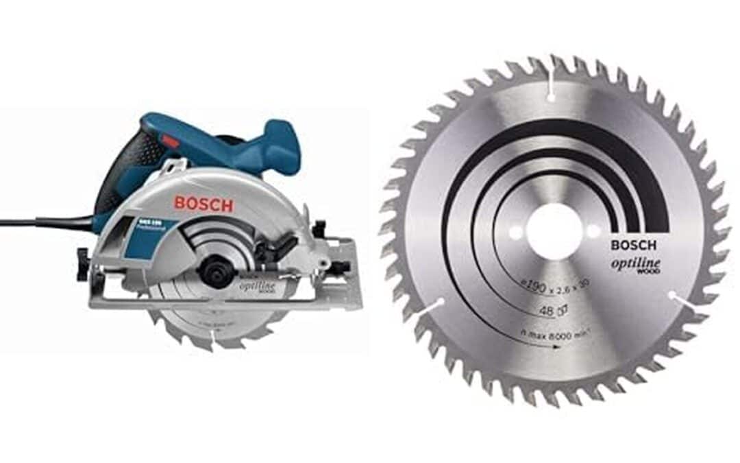Test de la scie circulaire Bosch GKS 190 et sa lame Optiline Wood