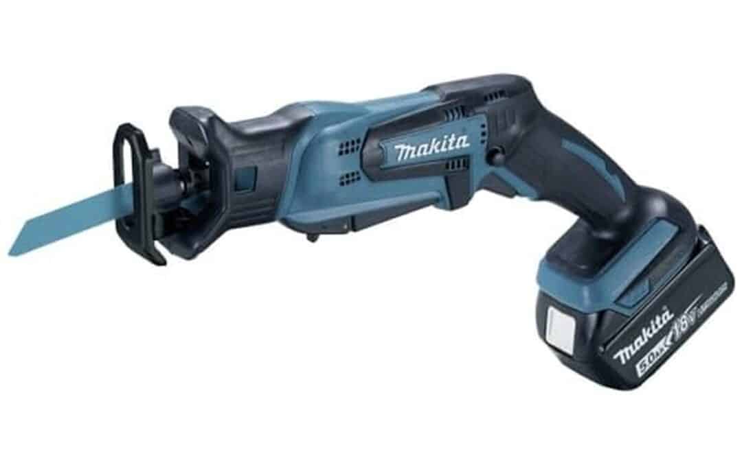 Test de la scie sabre Makita DJR183RT1J 18V LXT