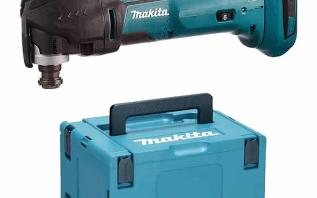 Test de l'outil multifonctions Makita DTM51ZJ 18V LXT Li-Ion