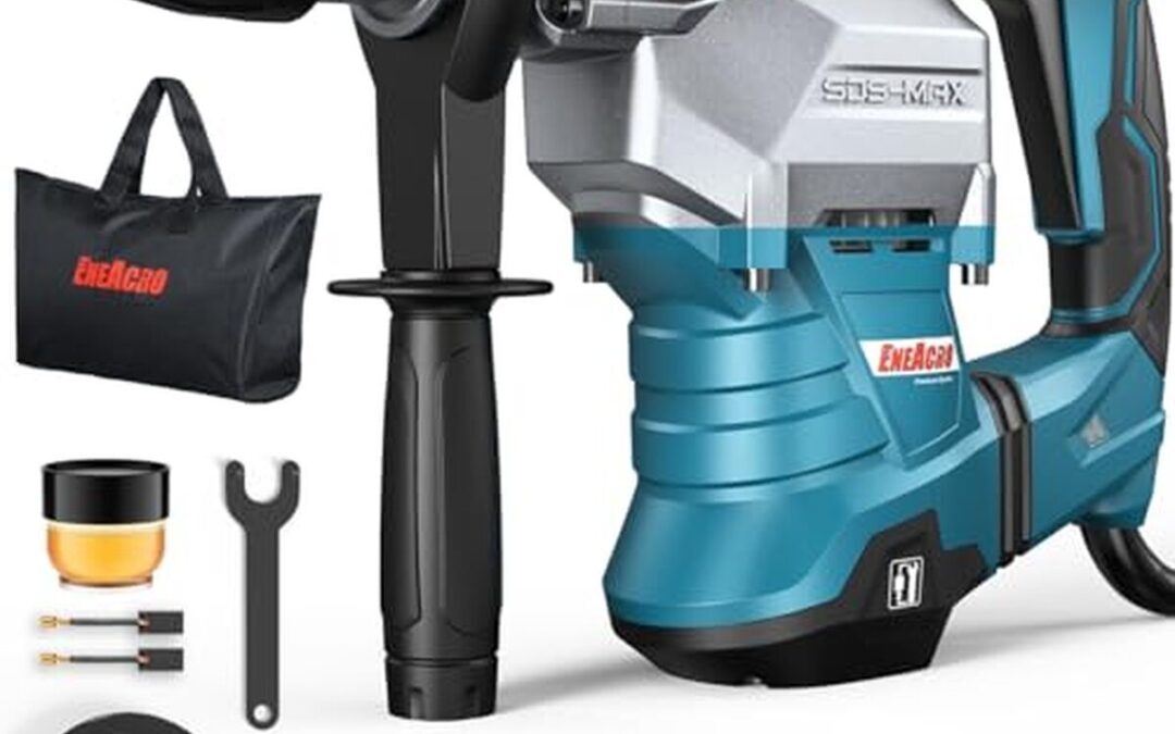 Test du marteau perforateur ENEACRO SDS-Max 12J 1500W : puissance et polyvalence
