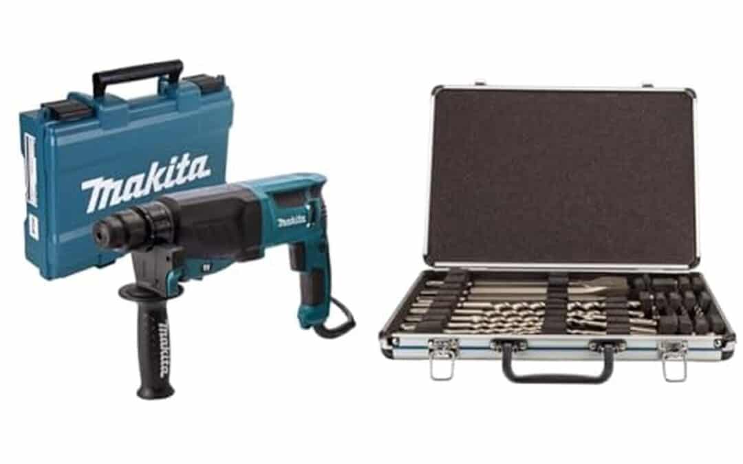 Test du perforateur burineur Makita HR2630 : puissance et accessoires inclus