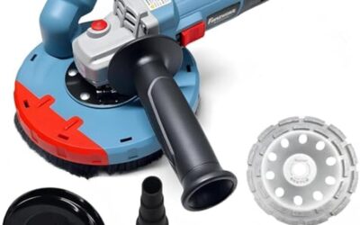 Test: ponceuse béton FANZWORK 1500 W, performance sans entretien