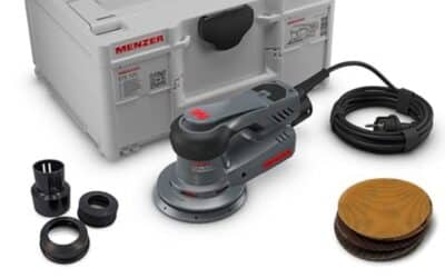 Test : ponceuse Menzer ETS 125 5.0 et ses accessoires