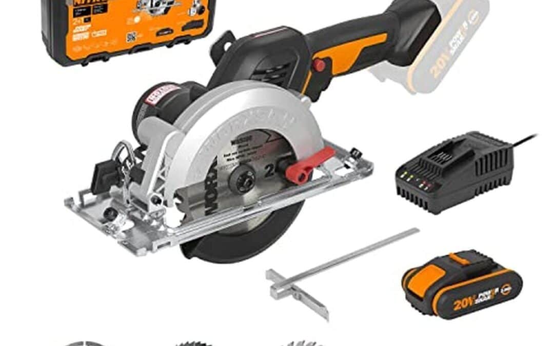 Test : scie circulaire sans fil WORX WX531, polyvalente et puissante