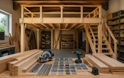 Comment réaliser une mezzanine en bois ?