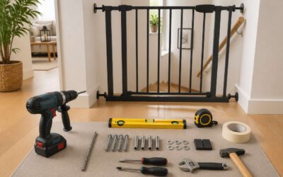 Comment installer une barrière de sécurité pour escalier en métal ?