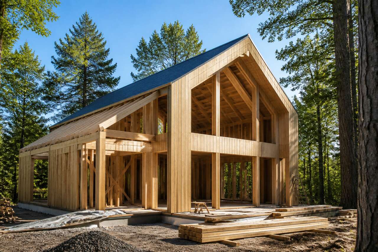 Construire sa maison en bois en kit : une tendance avantageuse