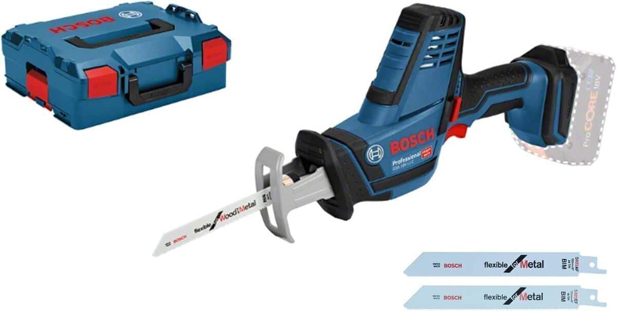 Test Bosch Professional GSA 18 V-LI C : scie sabre compacte sans-fil
