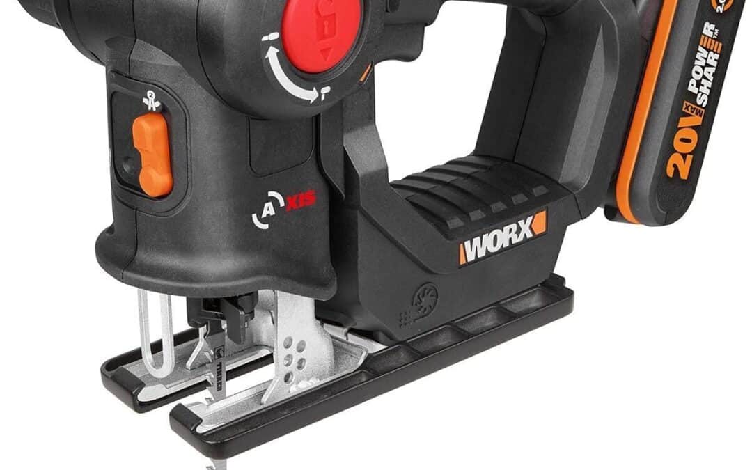 Test de la scie multifonction WORX WX550 sans fil 20V