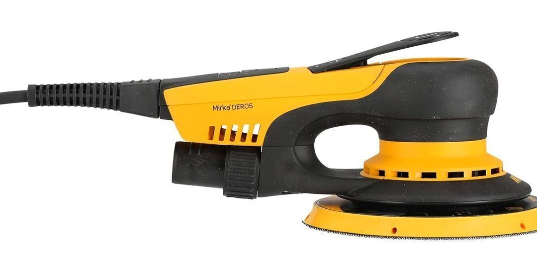 Test Mirka DEROS II 625 : ponceuse excentrique avec aspiration