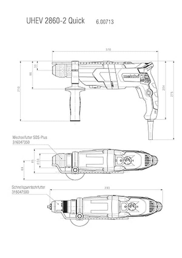 Découvrez notre test complet du perforateur burineur metabo UHEV 2860-2 Quick : caractéristiques, performances et avis d'un outil professionnel de qualité.