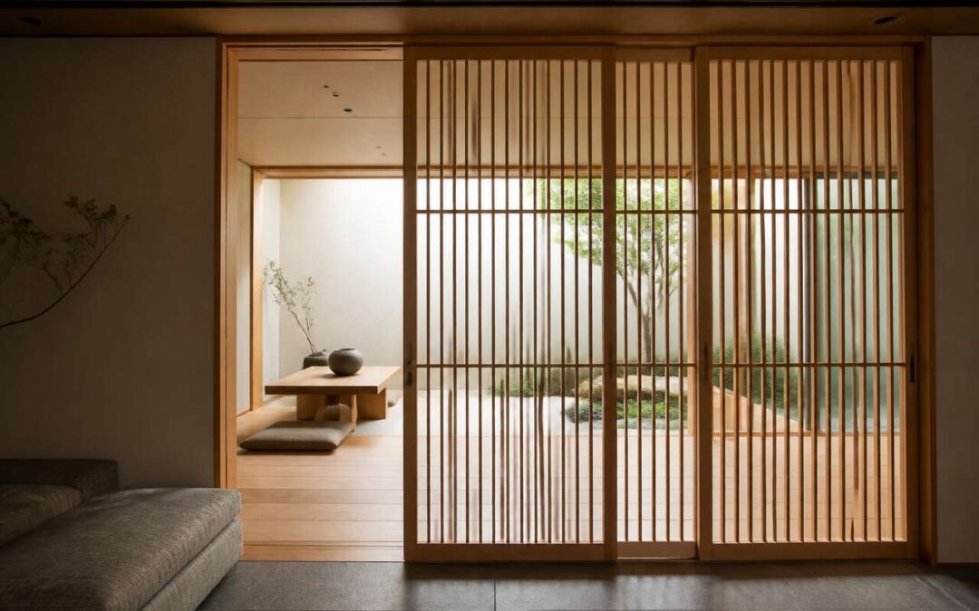 Avantages des panneaux japonais en menuiserie