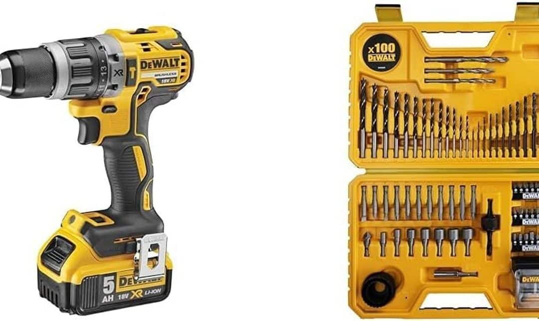 Test de la perceuse visseuse Dewalt XR 18V 420W compact et puissant