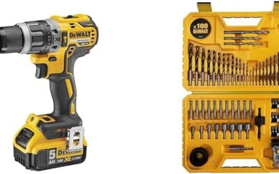 Test de la perceuse visseuse Dewalt XR 18V 420W compact et puissant