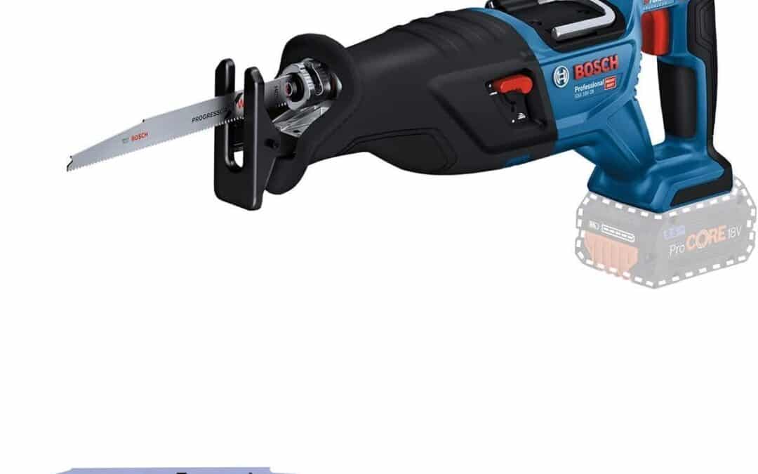 Test de la scie sabre sans-fil Bosch GSA 18V-28