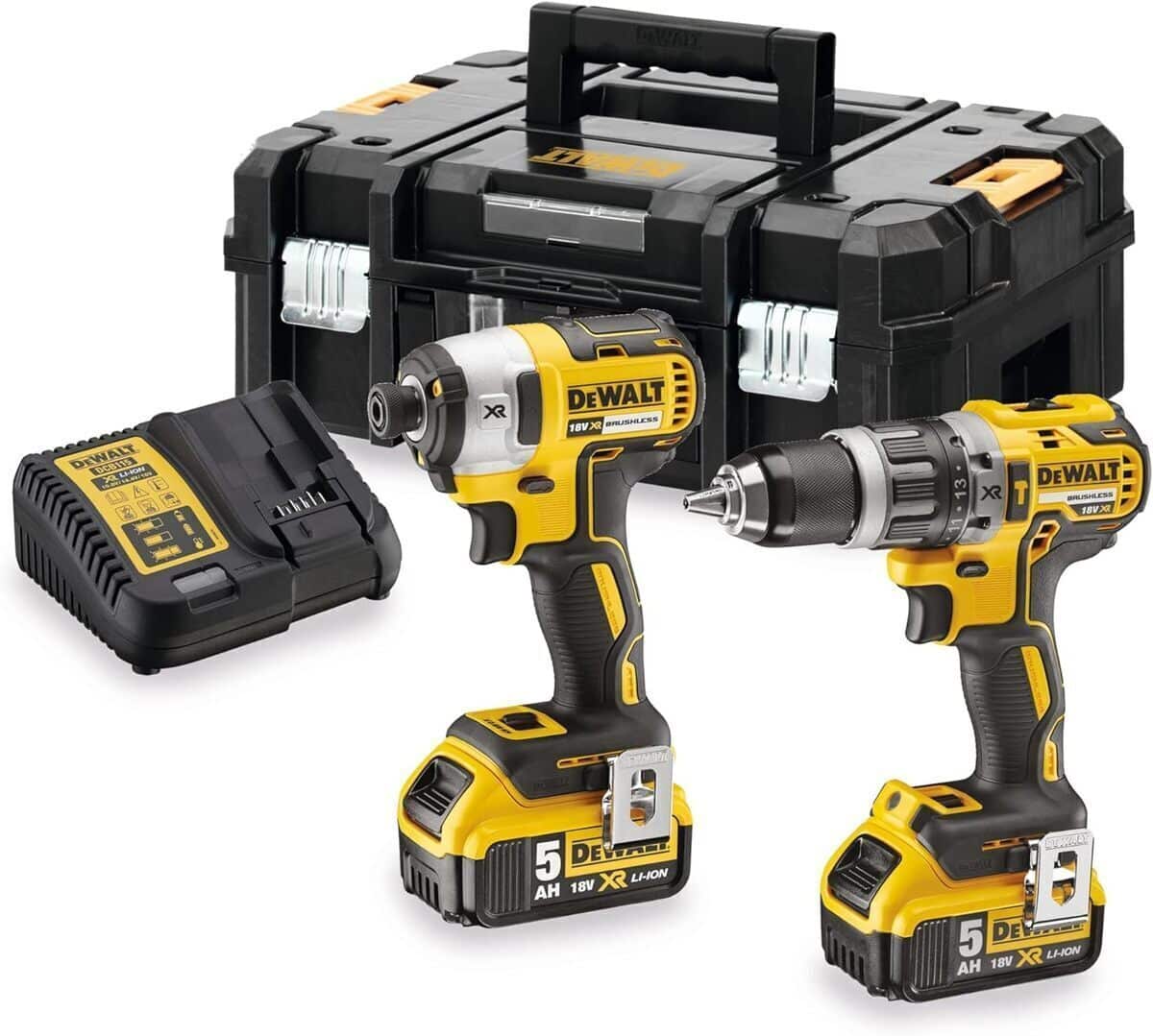 Test : perceuse dewalt dcd796 et visseuse dcf887 avec kit complet