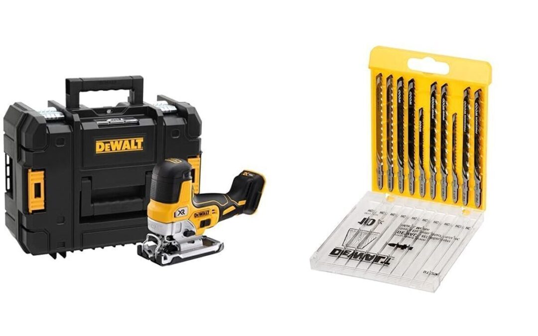 Test : scie sauteuse Dewalt XR 18V, découpe bois efficace